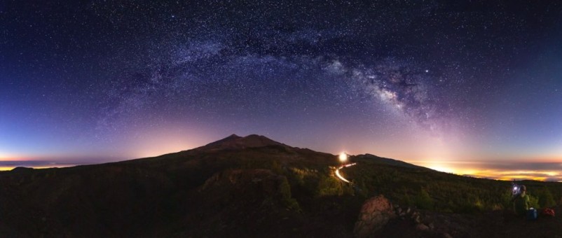 5 Lugares para la astrofotografía en el Parque Nacional del Teide