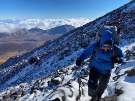 El Teide por Montaña Blanca y Altavista