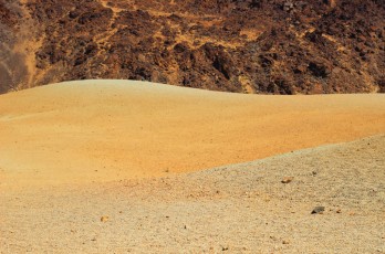 El paisaje marciano del Teide en las Minas de San José