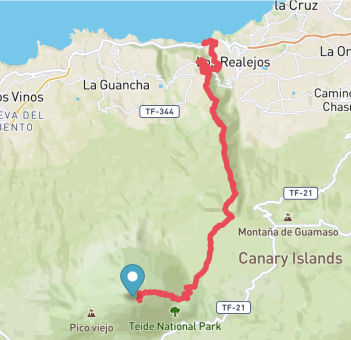 Ruta GPX del recorrido "Teide 04"