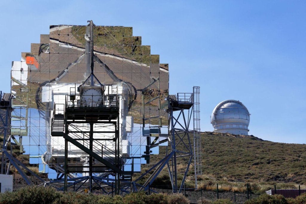 Telescopio Cherenkov, Roque de los Muchachos, La Palma