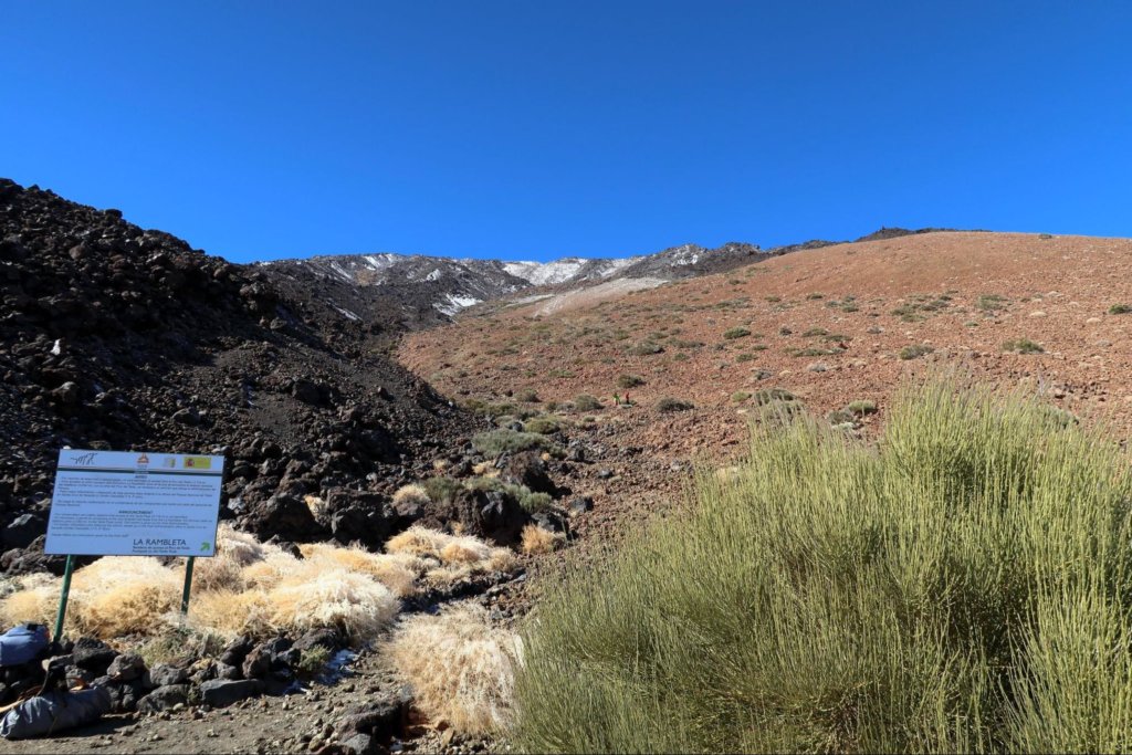 Sendero nº 7, Parque Nacional del Teide