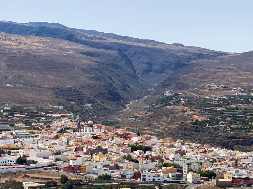 Hombre de Guayadeque, Montaña de Agüimes, Gran Canaria.