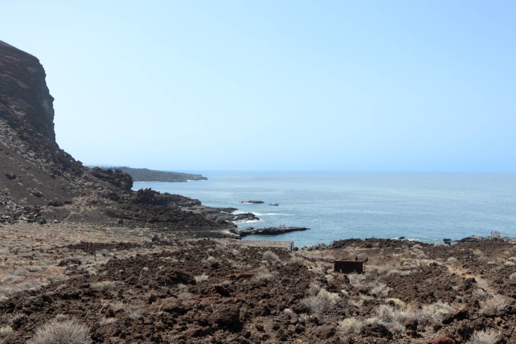 Vista de la isla baja del Tacorón de El Hierro