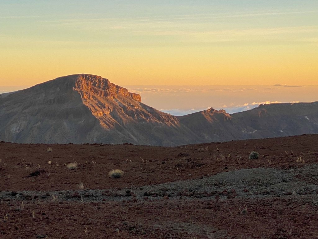 Guajara desde Montaña Blanca, Parque Nacional del Teide.